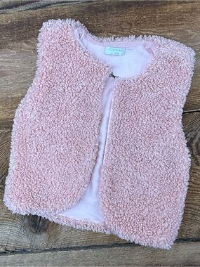 Noppies Pink Sherpa 12-18M Vest